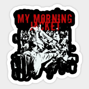 my morning jacket get it on Sticker